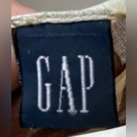 ๐ 3 for $30 ๐ GAP Cream/Brown Scarf - Picture 2 of 3